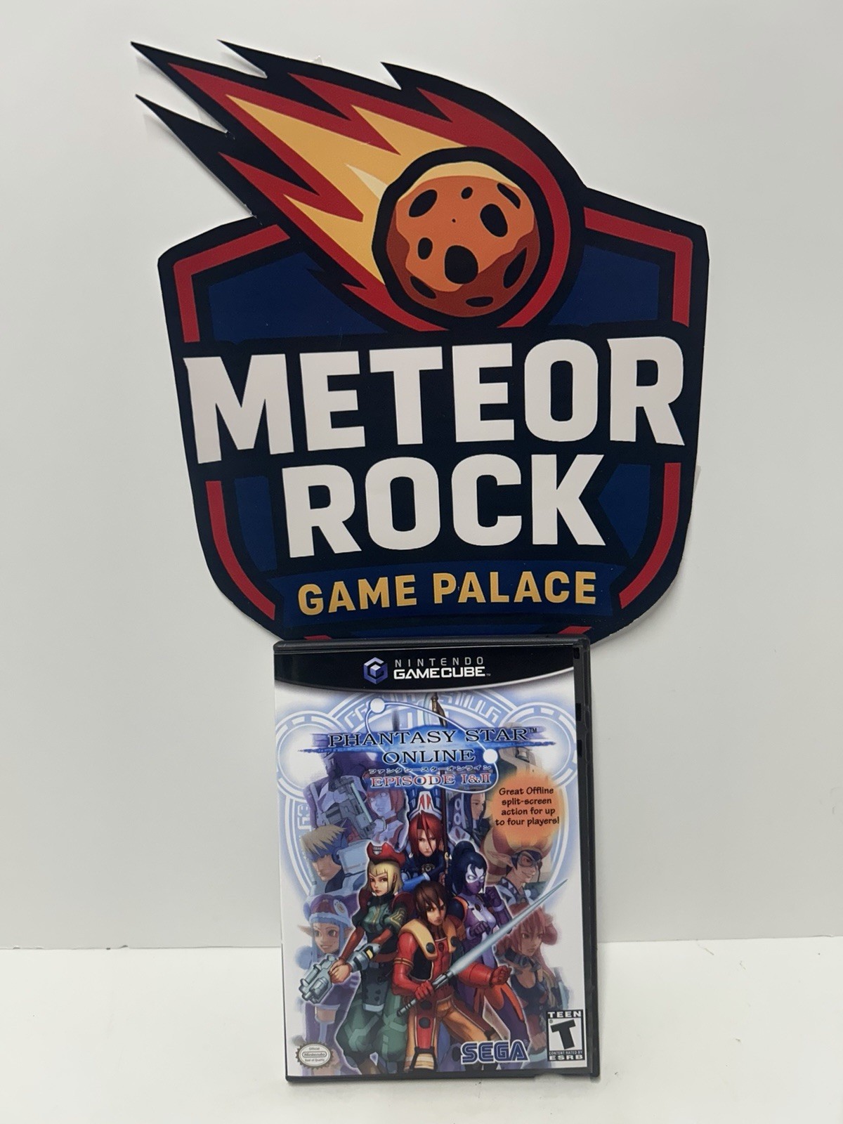 Phantasy Star Online  Ep 1 & 2 -Replacement GameCube Case Only-Game Not Included