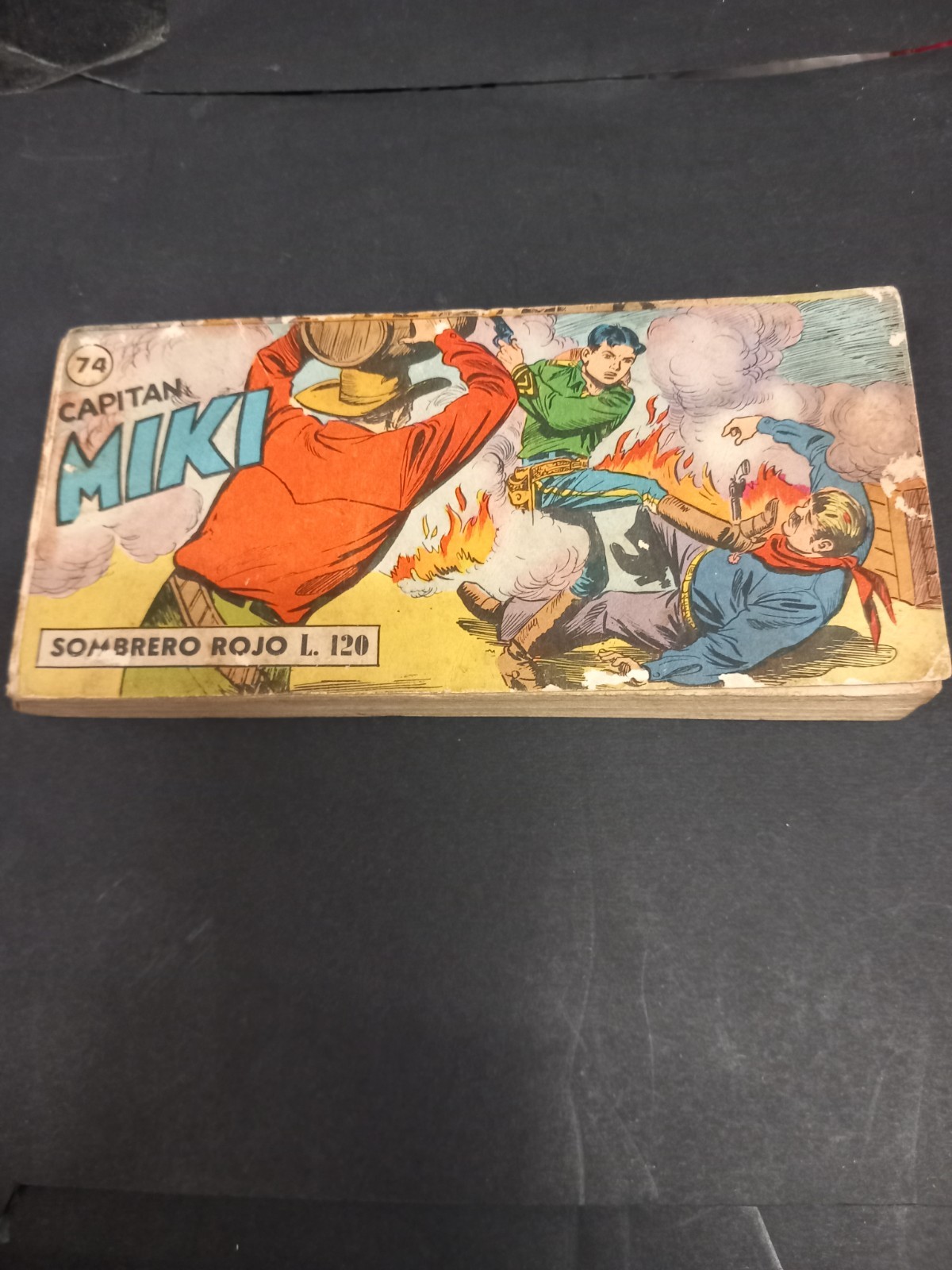 Captain Miki Collection Original Strip No. 74 Red Hat 1960s 