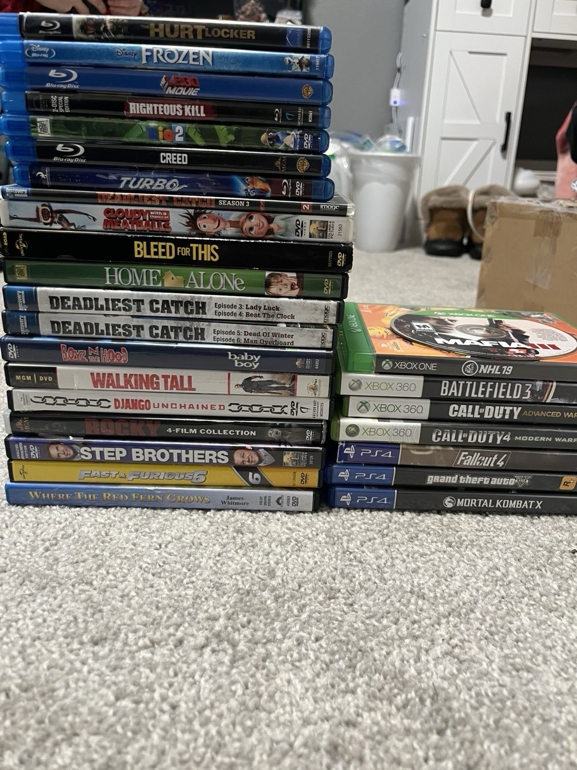 Disney, 2K, EA Sports, Rockstar Games Lot: Games, DVDs, Blu-rays, Action
