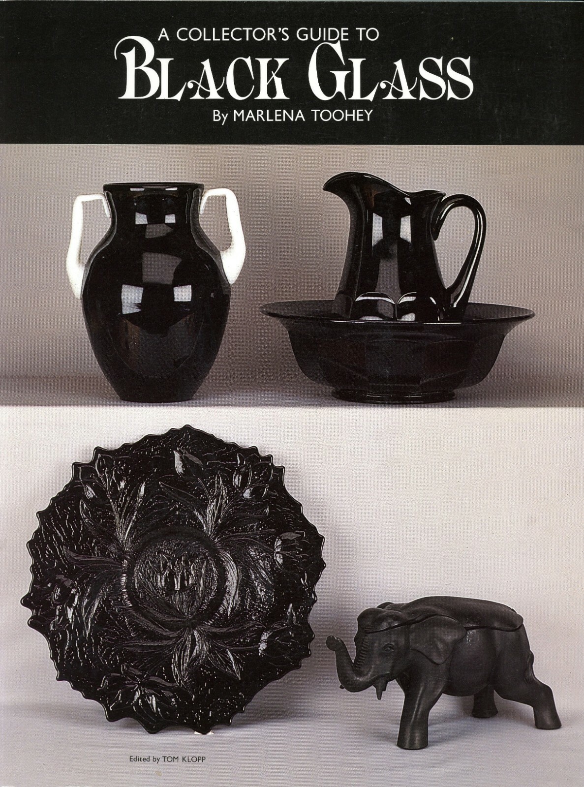 Antique Vintage Black Glass - Makers Marks Patterns Dates / Illust Book + Values