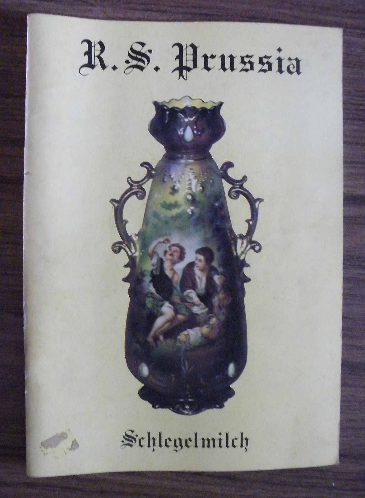 1973 Book  RS PRUSSIA  Schlegelmilch Porcelain  Marker Marks Illustrated German