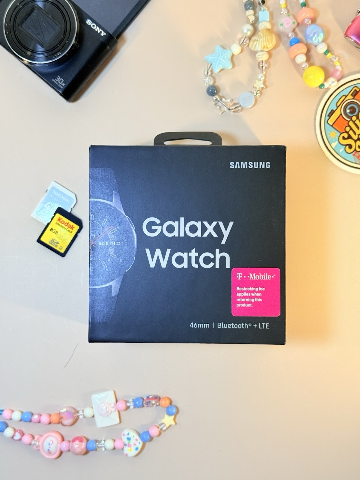 Samsung Galaxy Watch SM-R805U 46mm Silver NEW