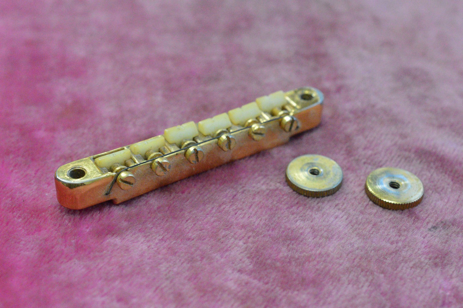 Vintage 1968 Gibson ABR-1 Bridge, Les Paul Custom SG ES-345 ES-355 Patent Number