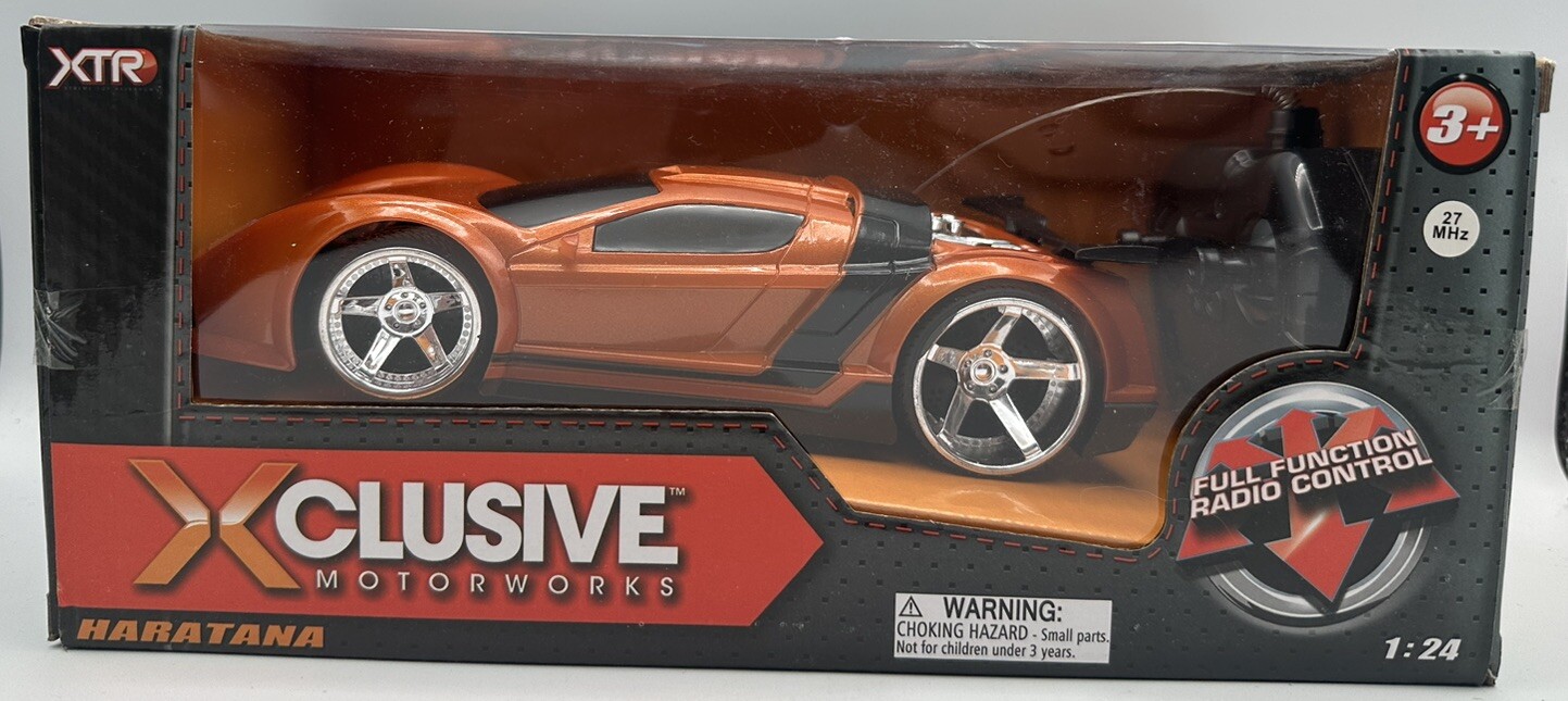 Exclusive Motorworks Haratana Full Function Radio Control 1:24 Scale Brand New 
