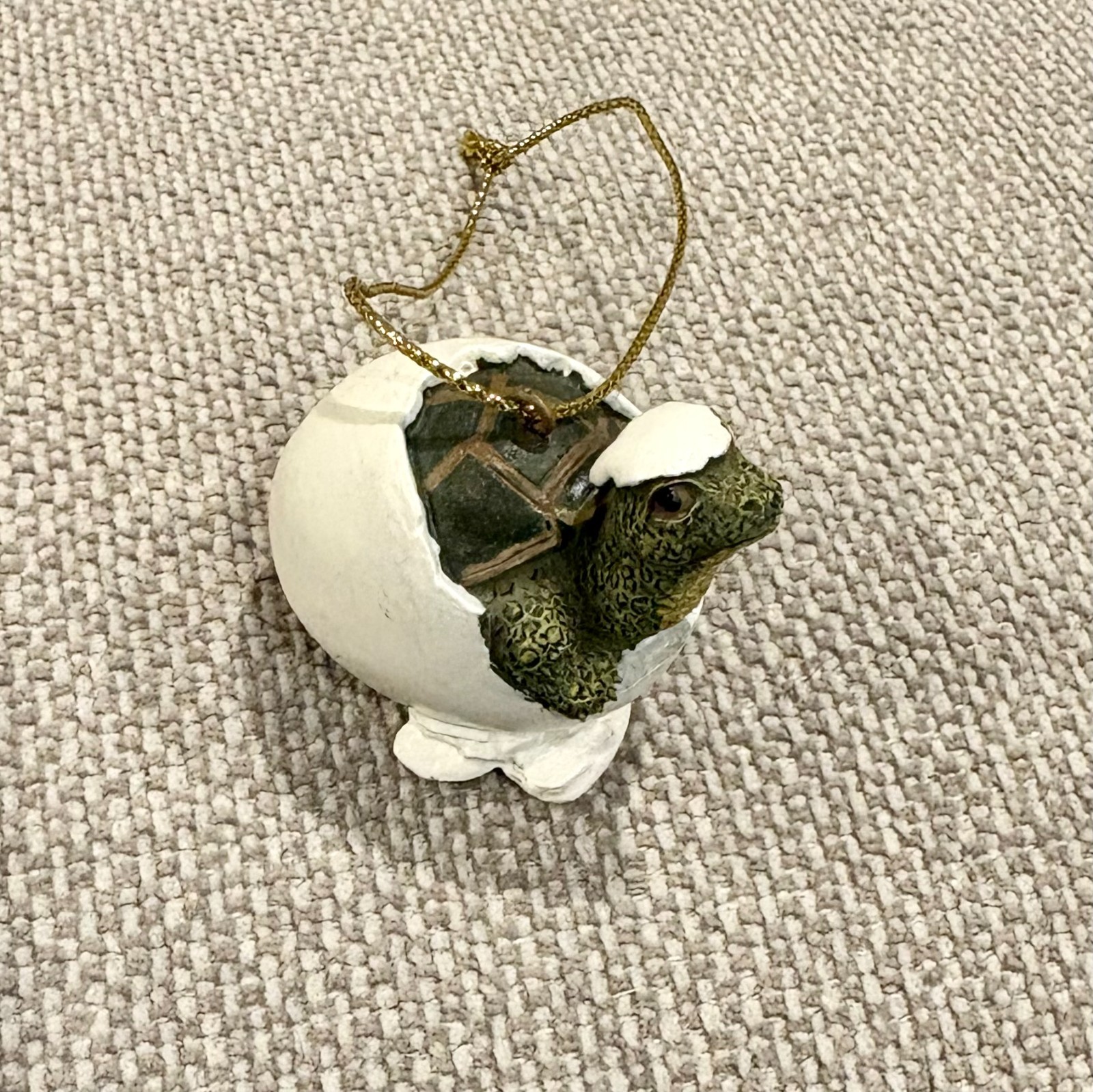 1.5" Hatching Sea Turtle Egg Christmas Tree Ornament