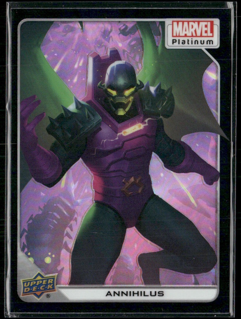 2023 Upper Deck Marvel Platinum Black Rainbow #77 - Annihilus