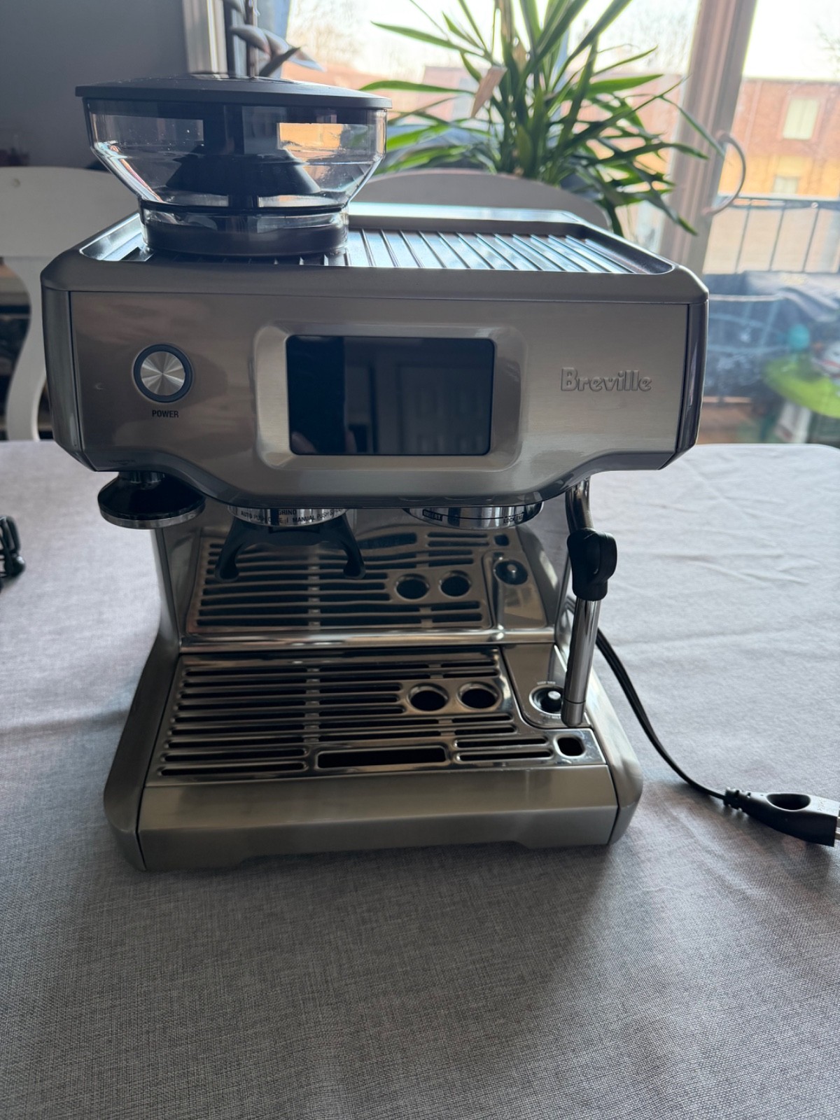 Breville the Barista Touch Espresso Machine - Brushed Stainless Steel...