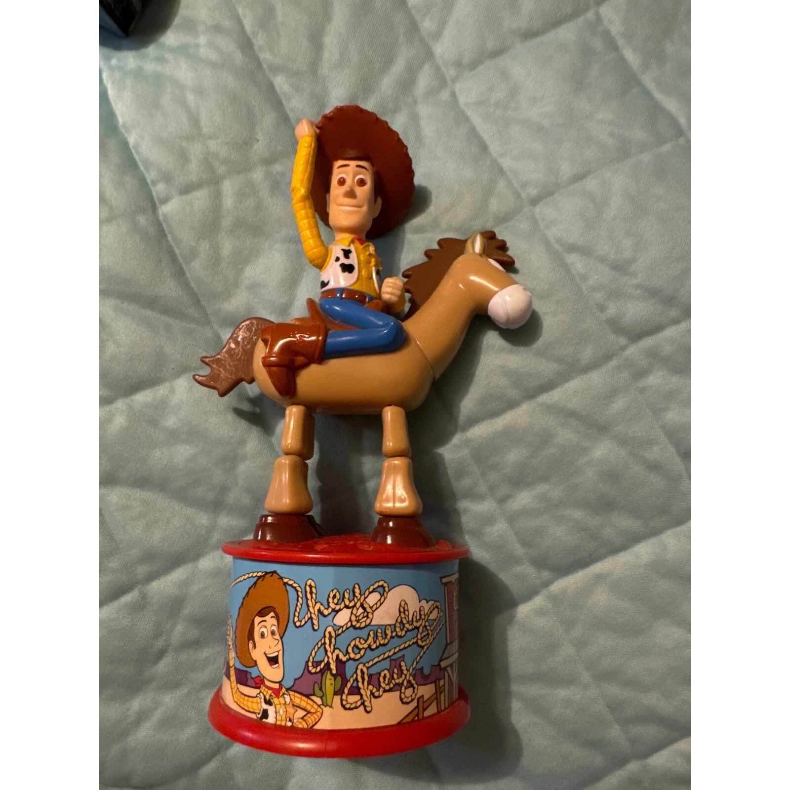 Pixar Disney Toy Story 2 McDonalds 1999 Hey Howdy Hey Woodys Roundup 8” Toys