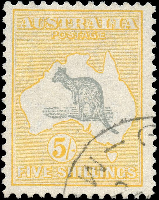Australia Stamp Scott #126 Watermark 228 Used F+