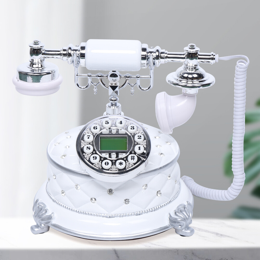 Retro Telephone Old Fashioned Desk European Style Landline Phone 210 *210 *230mm