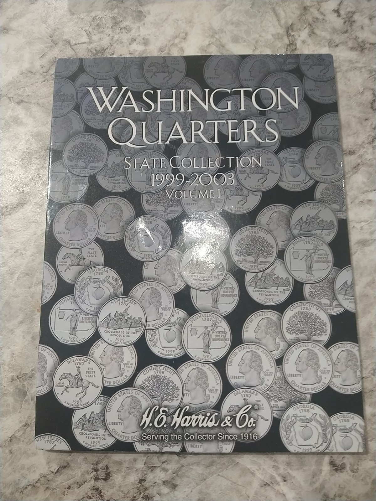 H.E. Harris & Co. Washington Quarters 2004-2008 State Quarter Album 