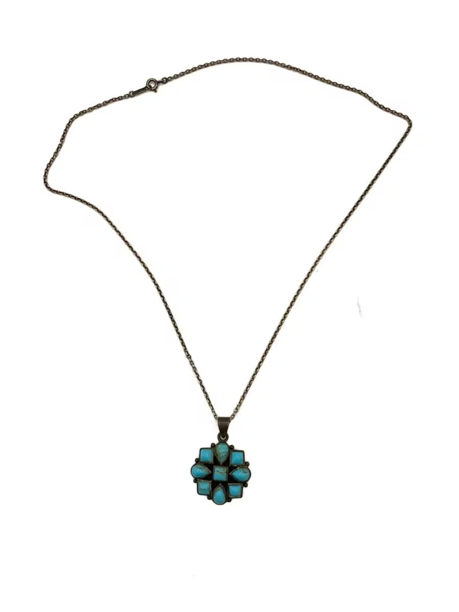 Necklace Sv925 With Top Mens M1q93