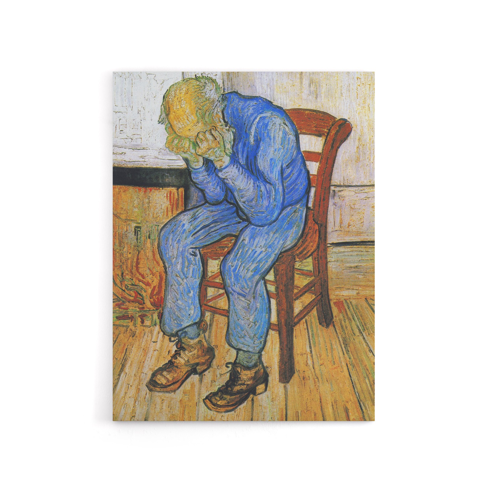 At Eternity's Gate Sorrowing Old Man Van Gogh Canvas Wall Art