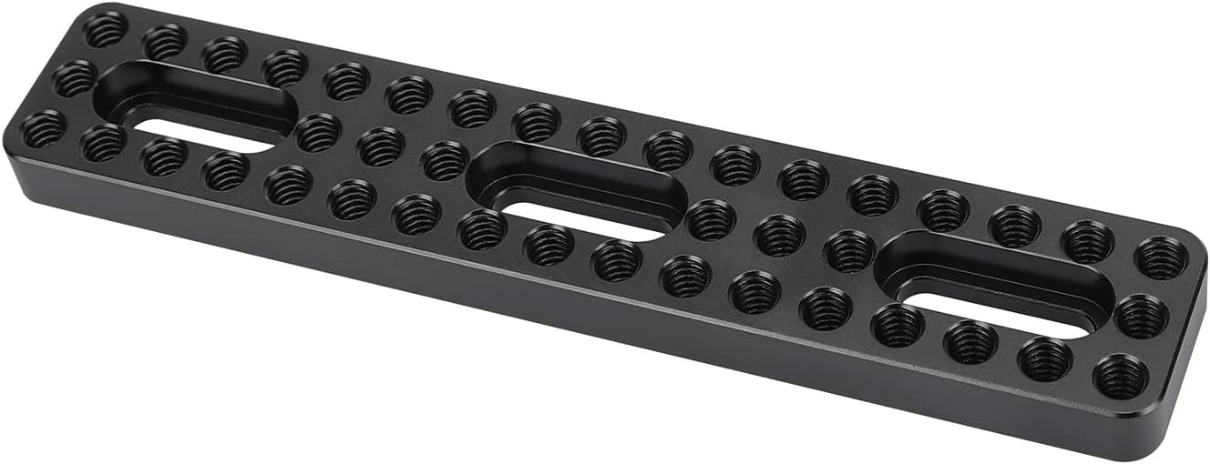 3037 Long Cheese Plate Camera Baseplate Extension with 1/4"-20 Threads