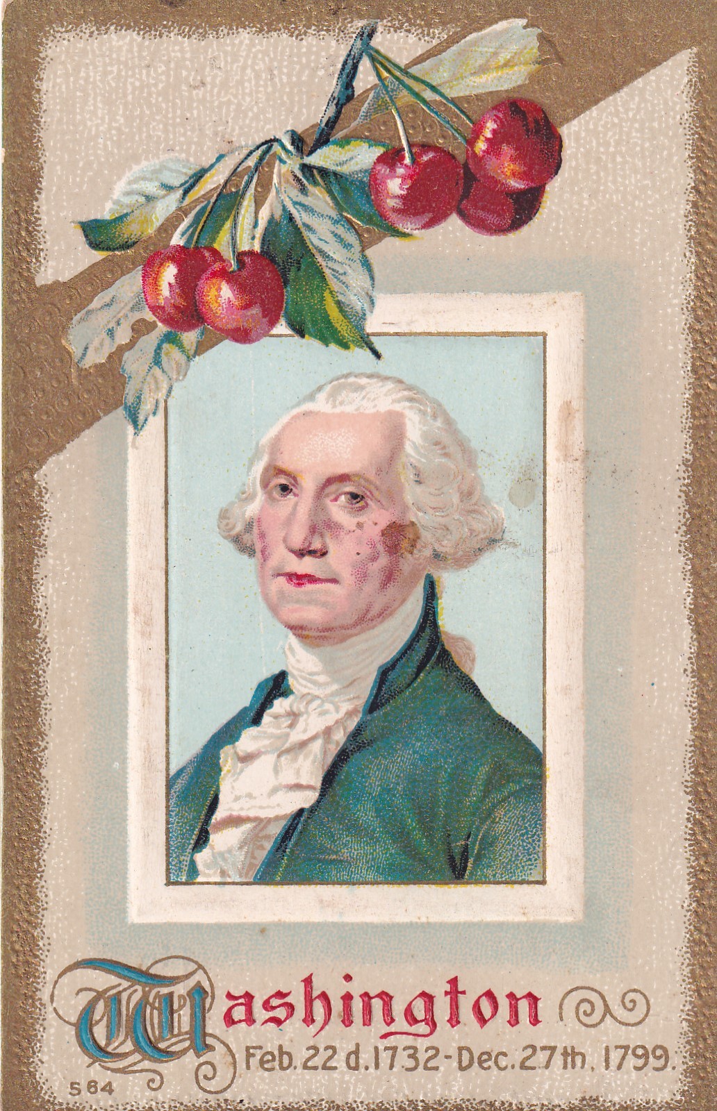 Washington Birthday Postcard C54