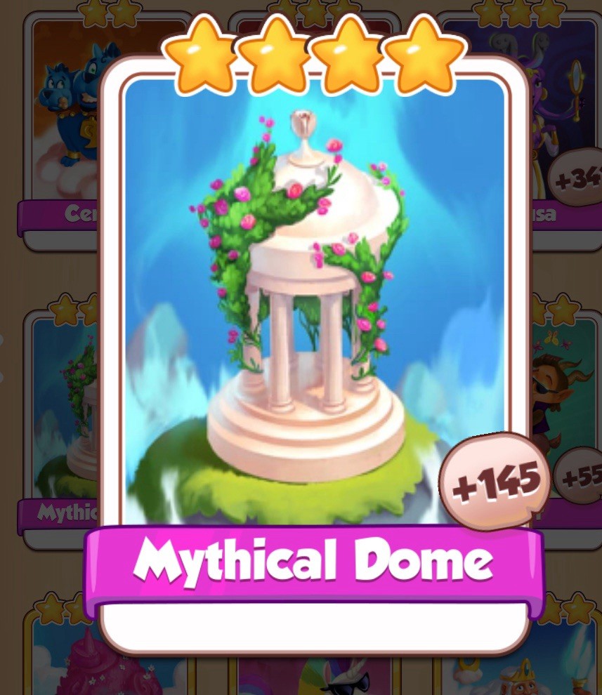 coin master Mythical Dome card