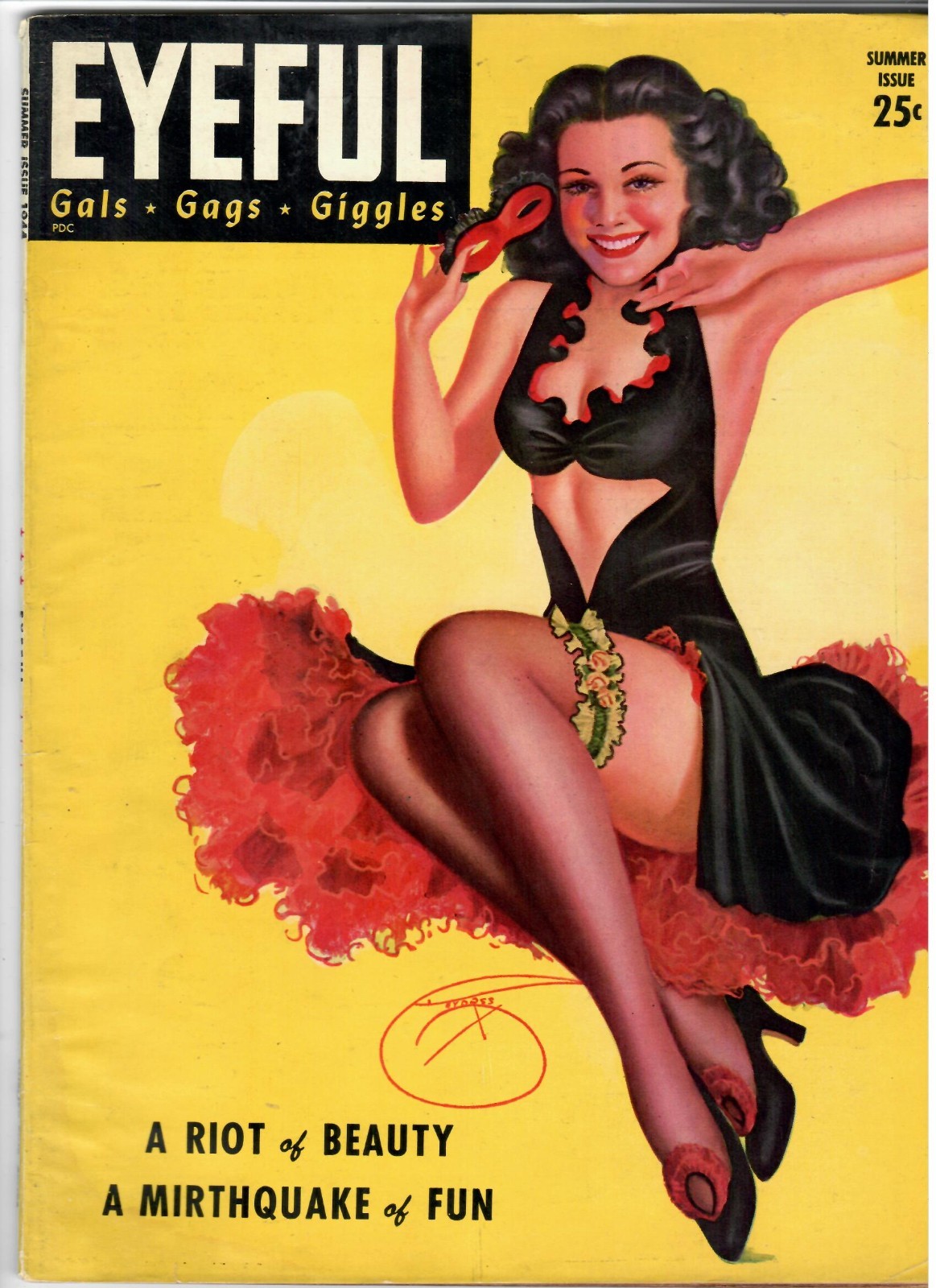 EYEFUL Men's Cheesecake Magazine Summer 1944, #5