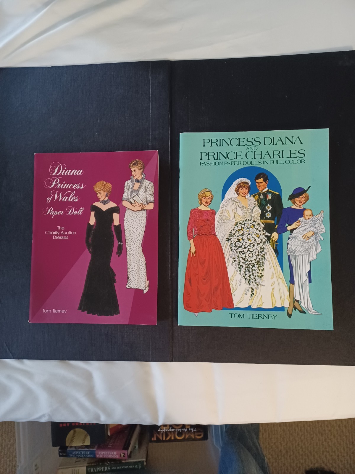 2 Tom Tierney Princess Diana And Prince Charles Paper Dolls