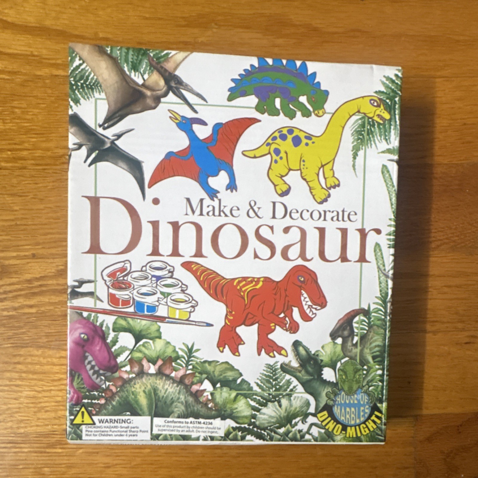 House of Marbles Dinosaur Plaster Mould Kit Model 002551