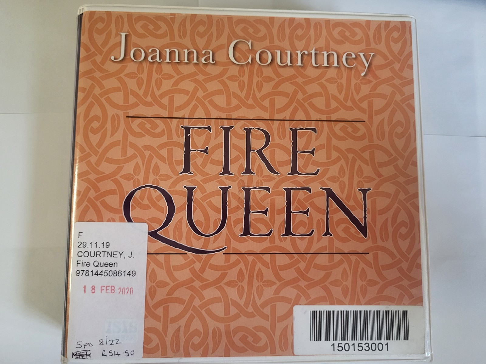 JOANNA COURTNEY - FIRE QUEEN - 13 CDS AUDIOBOOK UNABRIDGED DISC ONLY