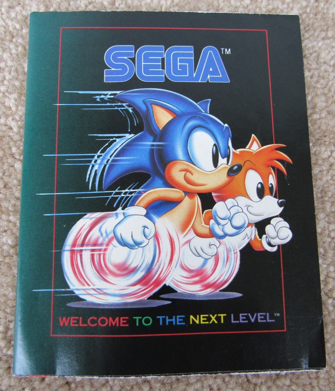 Sega Jurassic Park Poster / Promo Guide Next Level For Video Games & Systems Exc