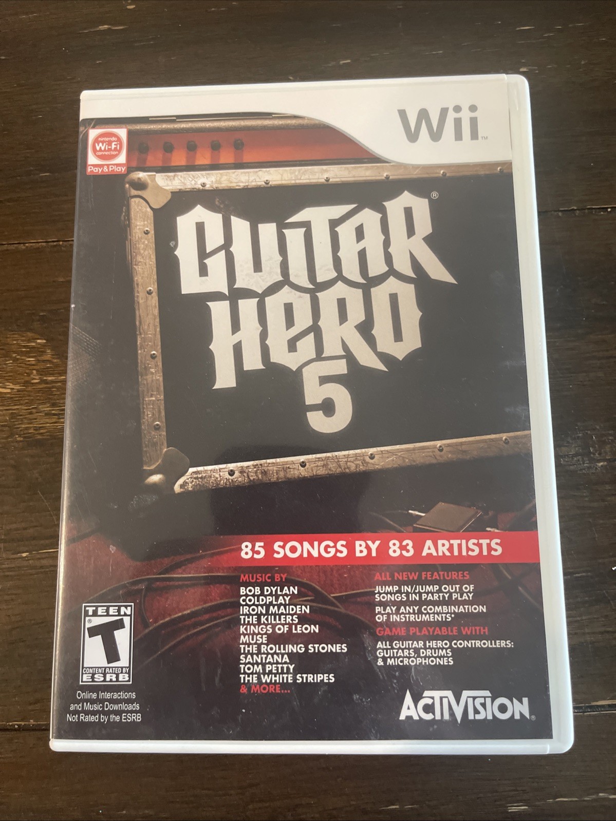Guitar Hero 5 (Nintendo Wii, 2009)