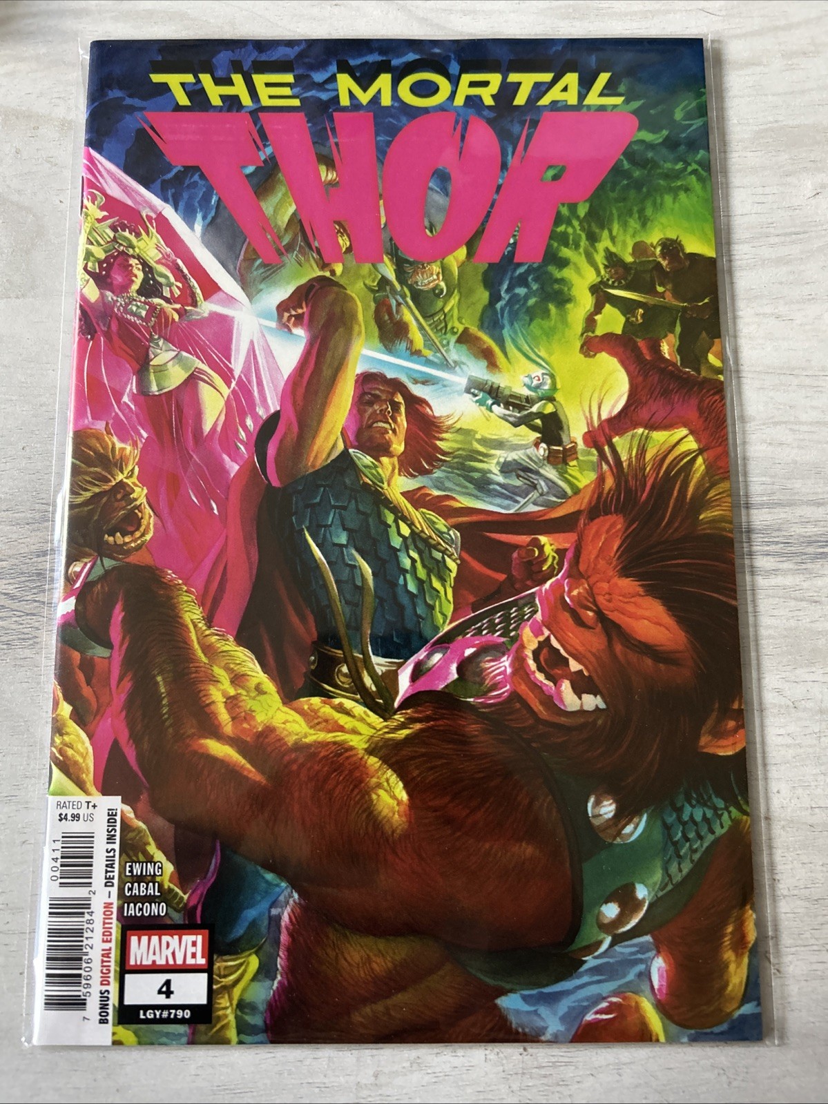 The Mortal Thor #4 (Marvel Comics 2026) Main Cover A NM New & Unread