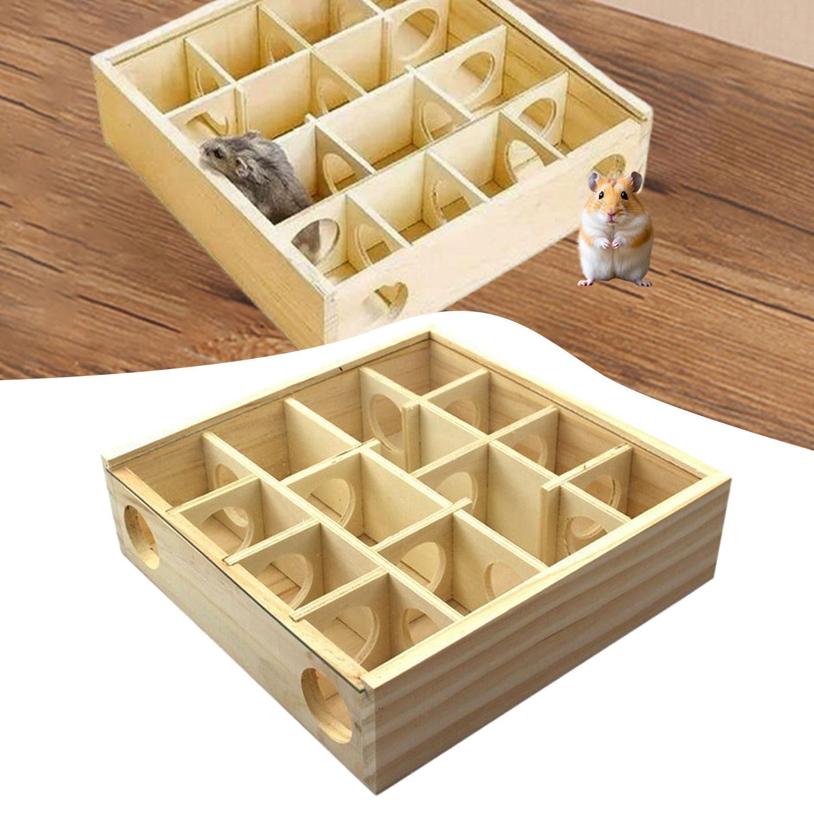 Hamster Maze Playhouse Hamster House for Gerbils Small Animals Guinea Pigs