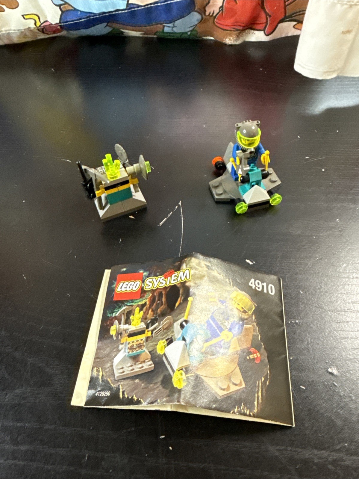 Vtg Lego 4910 Rock Raiders HOVER SCOUT Complete With Instructions