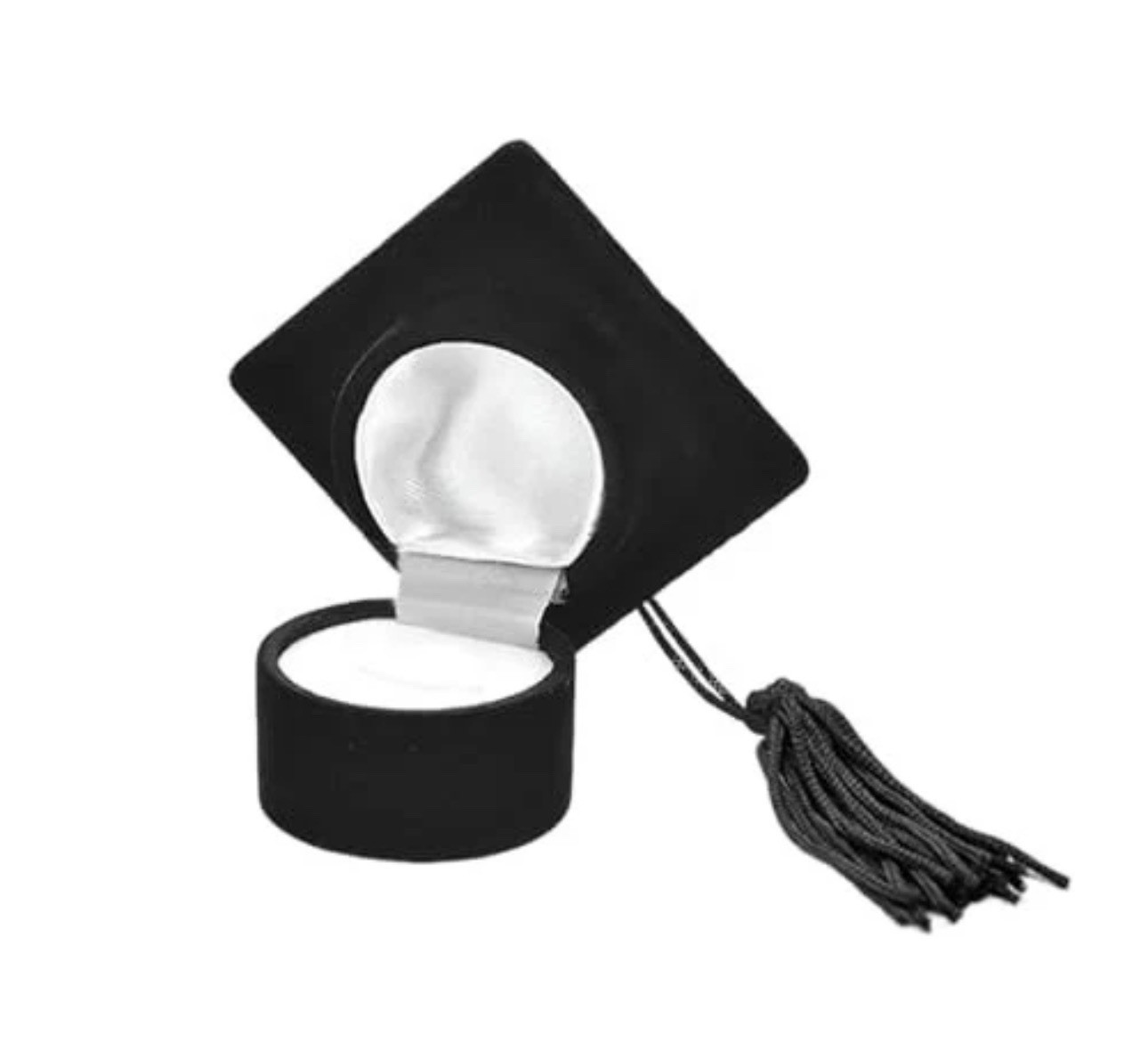 Graduation Cap Ring Box for Women Men Graduation Gifts for Daughter Son