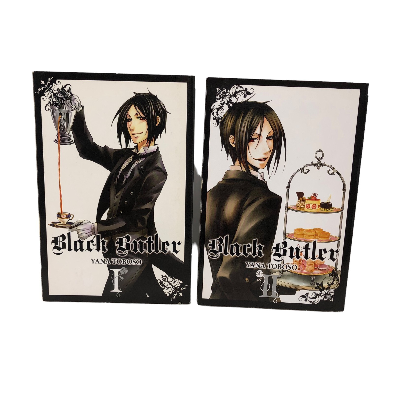Black Butler Vol 1 & 2  Manga Yana Toboso Yen Press