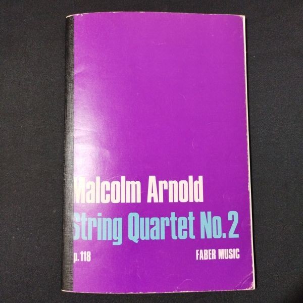 Score Medium Score Malcolm Arnold String Quartet No. 2 Op. 118 Handwritten Score