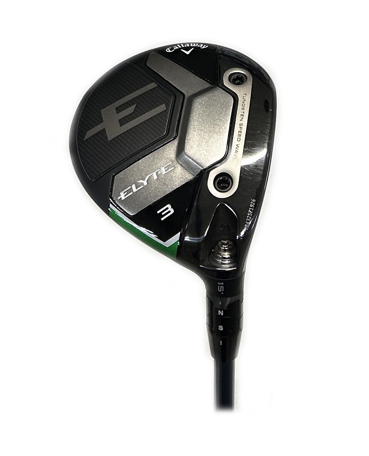 Callaway Elyte 15* 3 Fairway Wood Graphite Denali Blue 60g 6.0 Stiff Flex