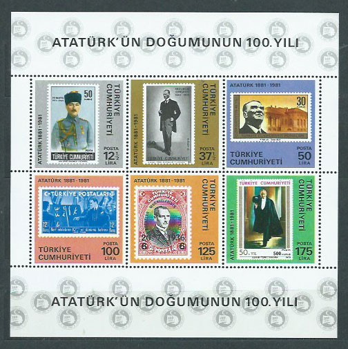 Turkey - Leaves Yvert 21 ** Mnh