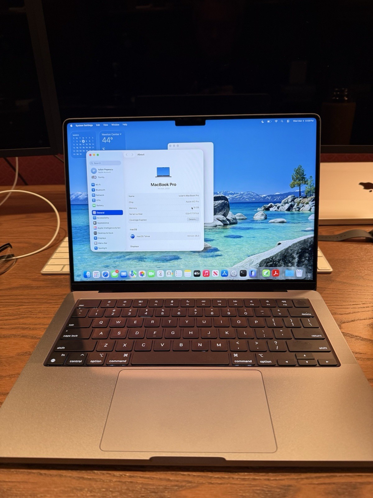 Apple MacBook Pro 14" (512GB SSD, M2 Pro, 16GB) 