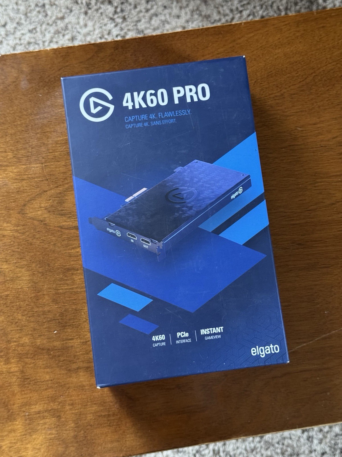 New Sealed Elgato 4k60 Pro Game Capture