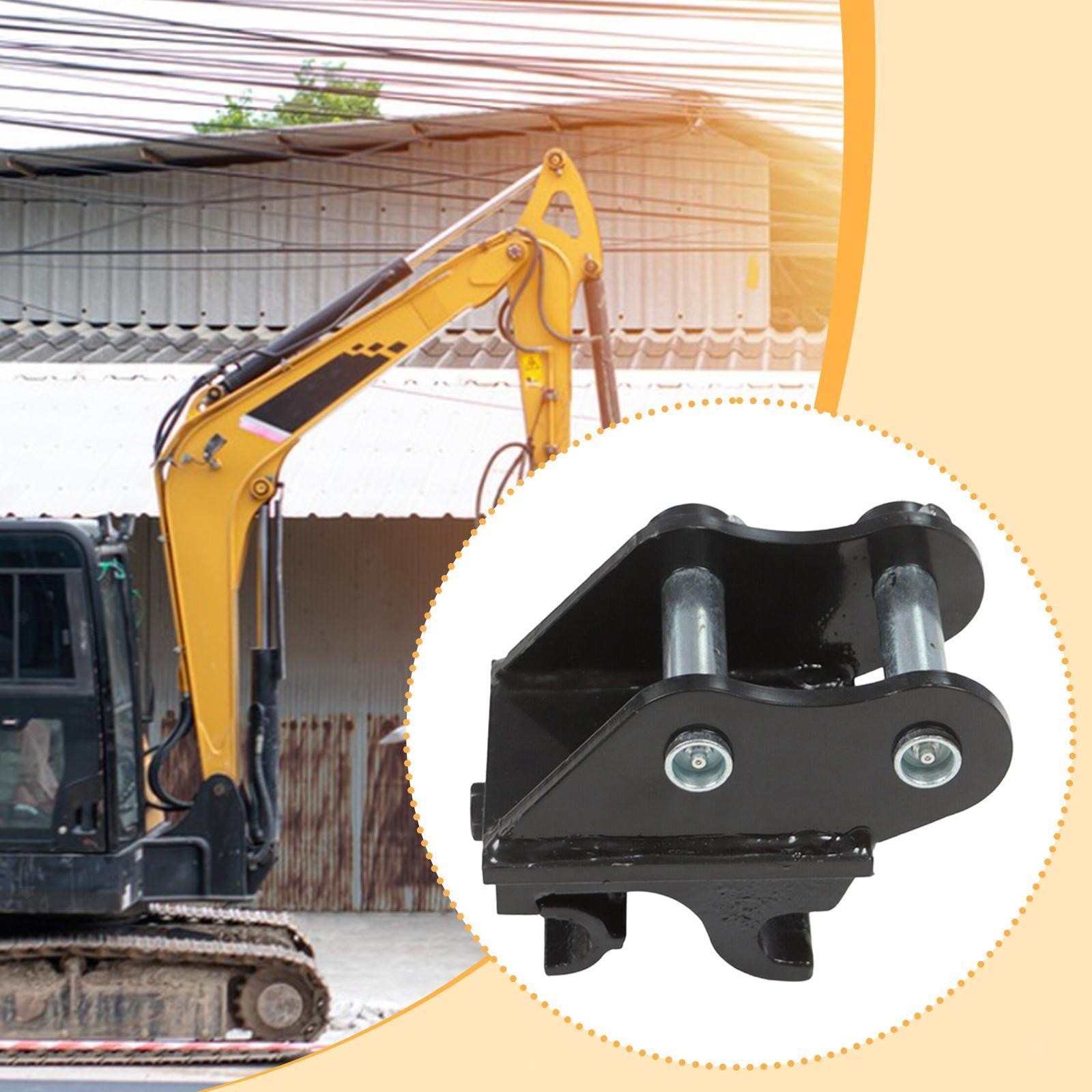 Mini Excavator Quick Coupler Sturdy Easy to Install Mini Excavator Hitch