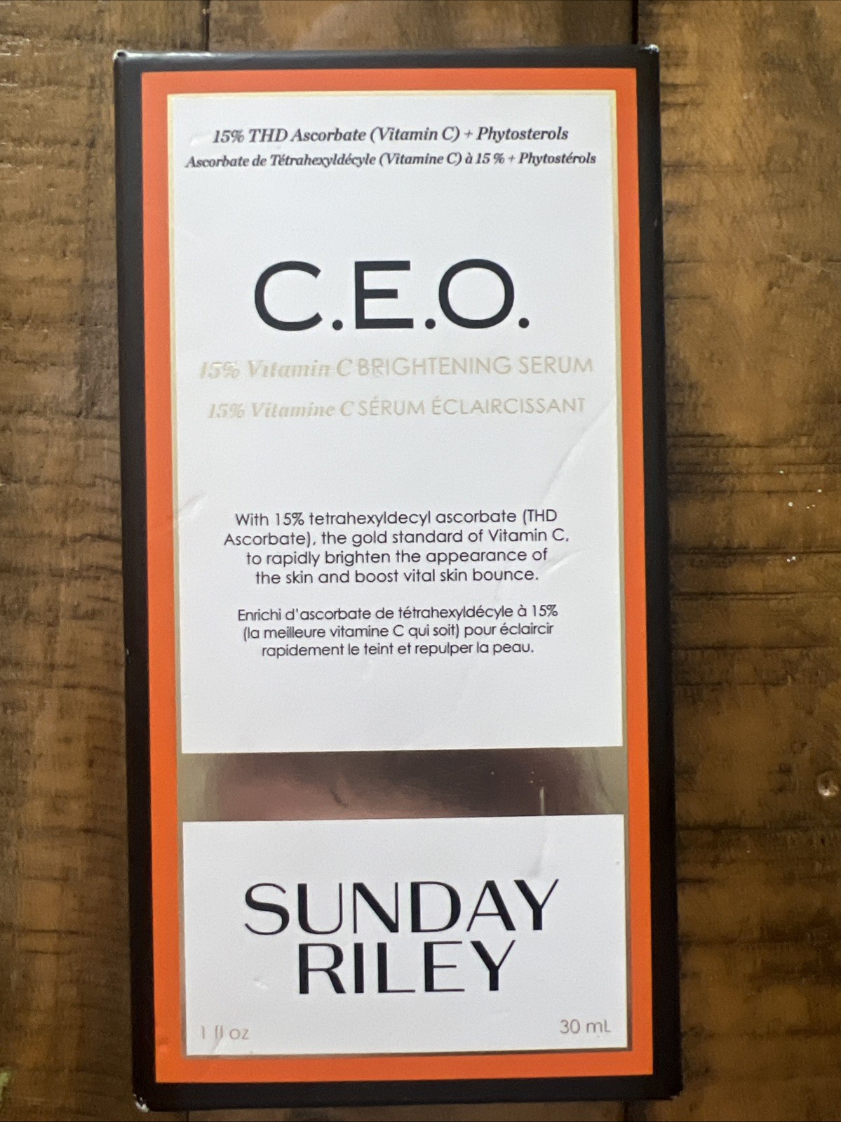 Sunday Riley C.E.O.Rapid Flash Brightening Serum 1oz.