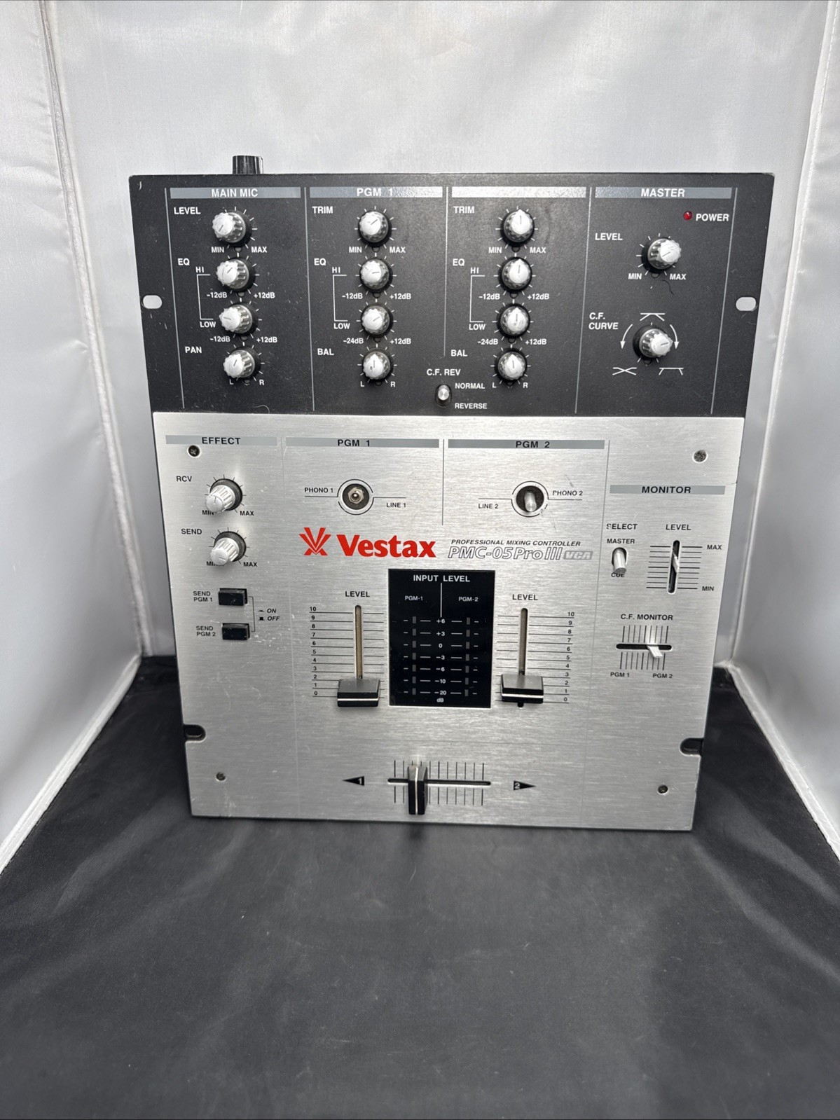 Vestax PMC-05 Pro III DJ Mixer Untested Sold As Is