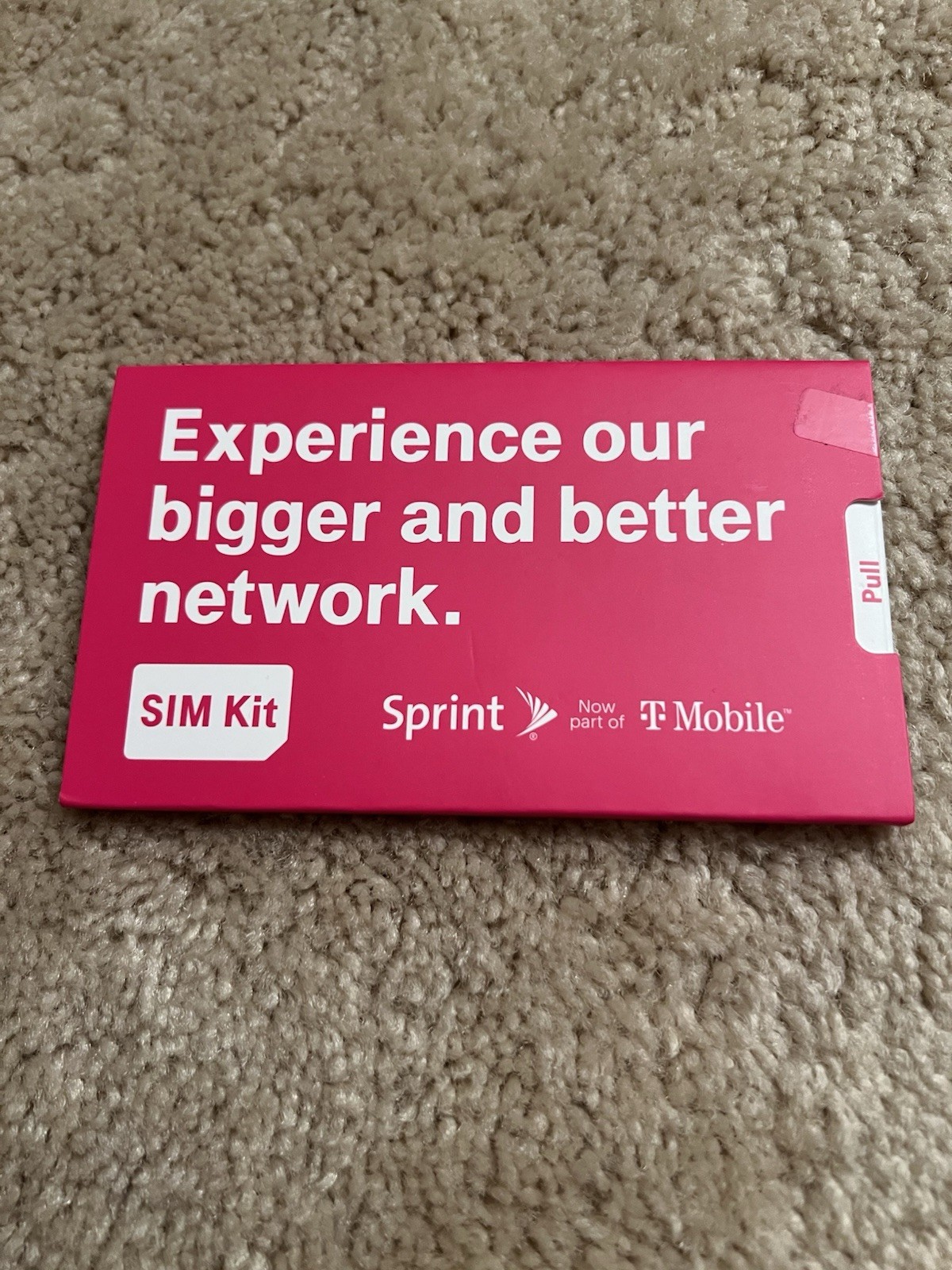 Sprint-T-Mobile SIM KIT- New In Box