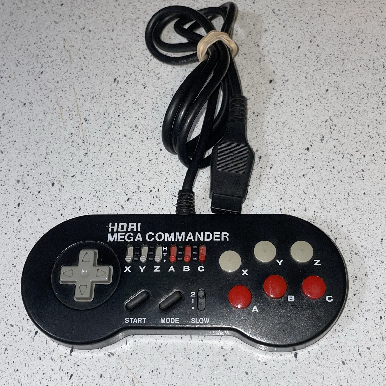 HORI MEGA COMMANDER Controller HMJ-07 Control Pad Mega Drive SEGA