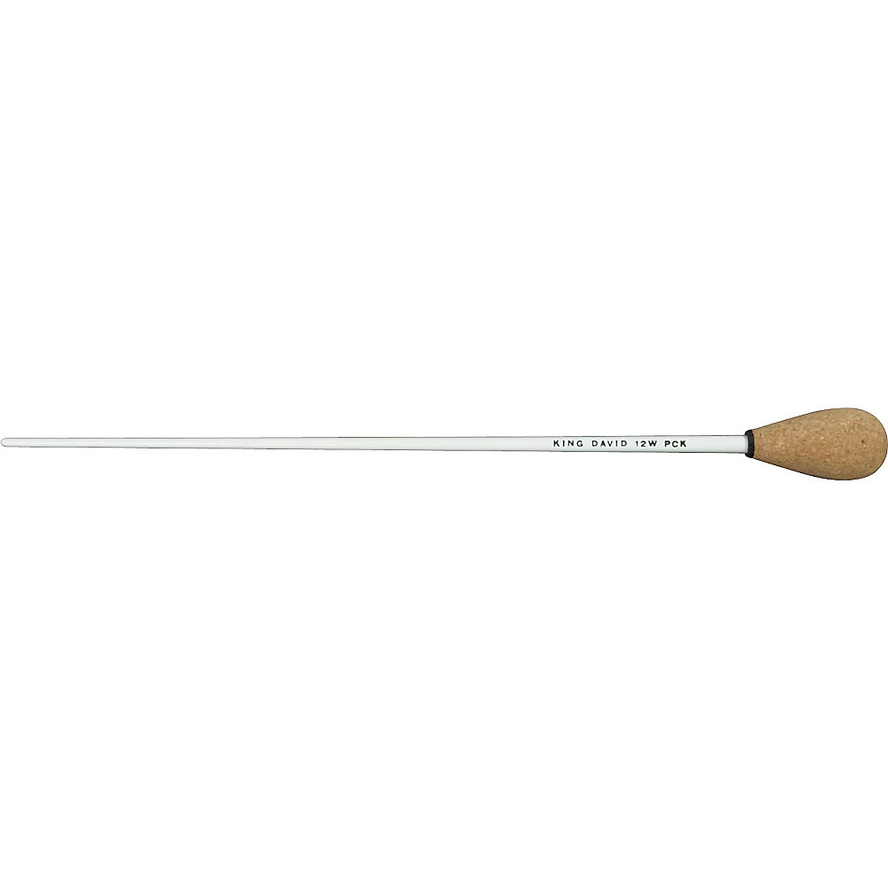 King David Duco Pear Cork Baton White 16 in.