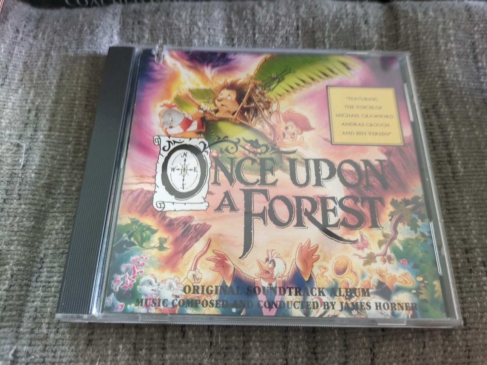 ONCE UPON A FOREST Soundtrack CD Score JAMES HORNER, Michael Crawford OOP! 1993