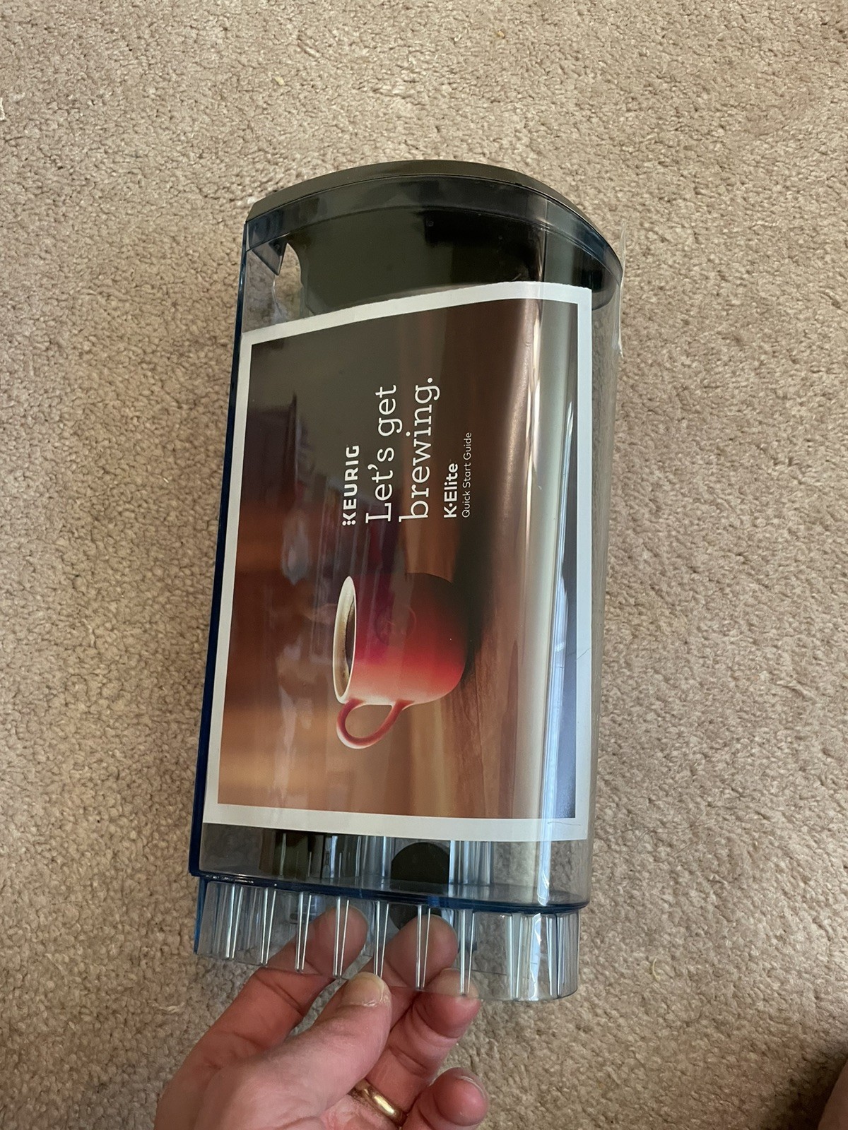 Keurig B70 B77 B75 K70 K75 K79 Water Reservoir Tank - Gray - New Unused K Elite