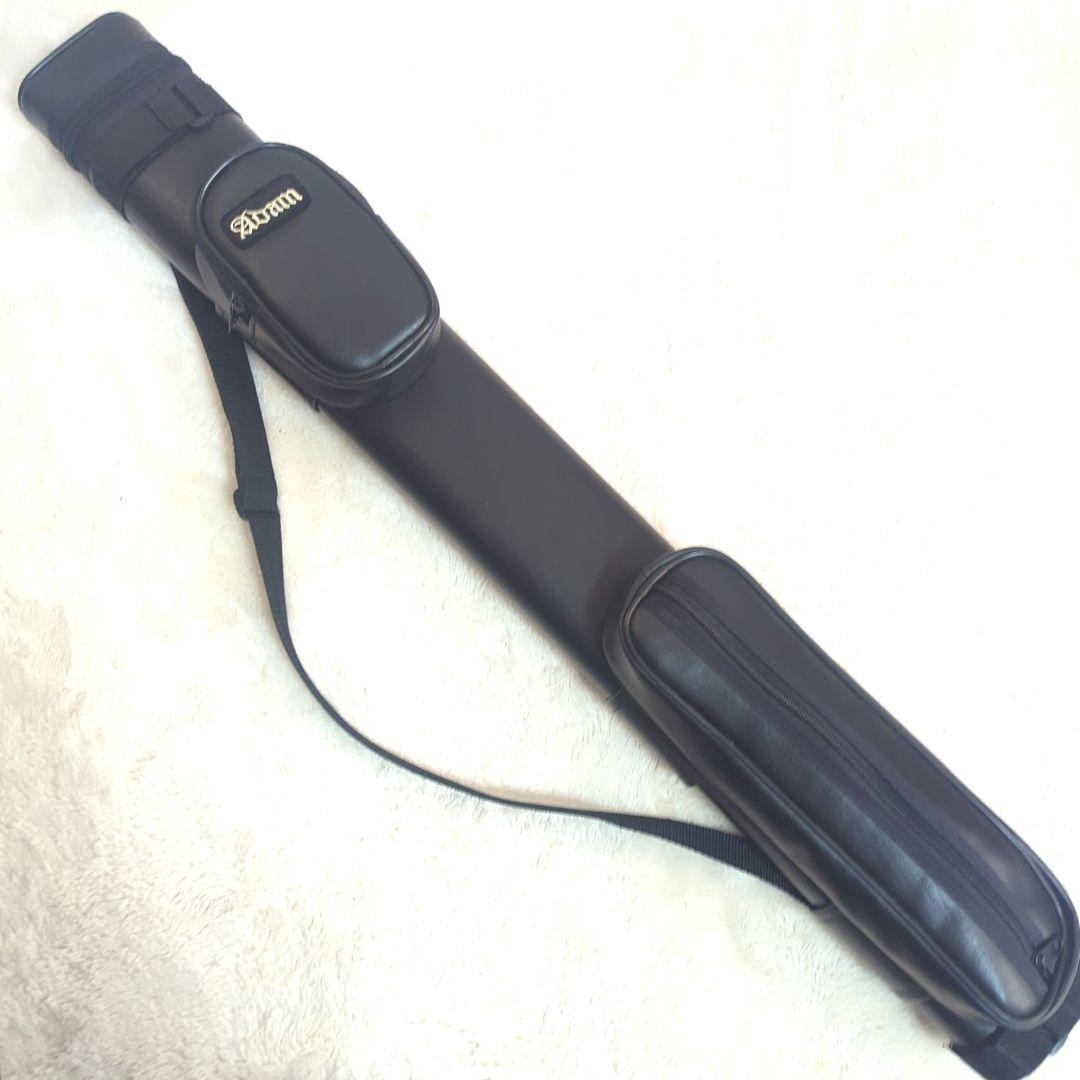 ADAM Billiard Cue Case Hard Cover Less Wear Used rr2