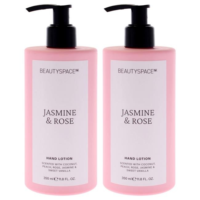 Beauty Space K0007041 11.8 oz Beauty Space Hand Lotion - Jasmine & Rose - Pac...