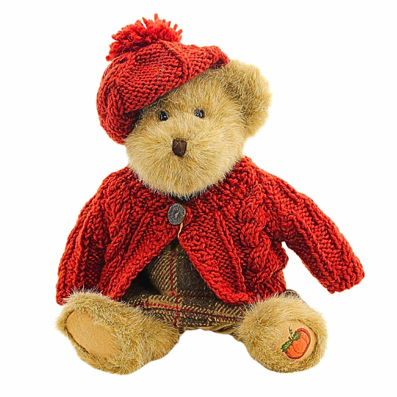 Boyds Bears Plush Meg Autumnfest Fabric Fall Autumn 904152