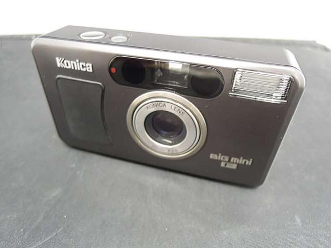 KONICA BIG MINI F Compact 35mm Film Camera F2.8 Lens Used From Japan