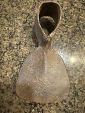 ANTIQUE CAST IRON 3lb. ADZE HEAD, NO MAKERS MARKS.
