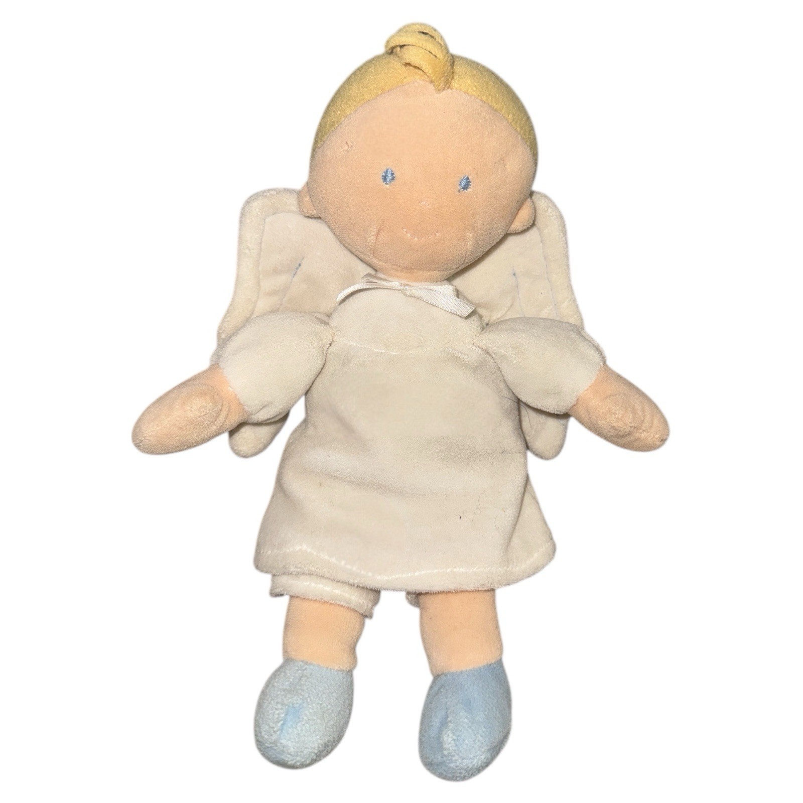 North American Bear Little Princess Angel Boy Blonde Wings Plush Company 10 Inch